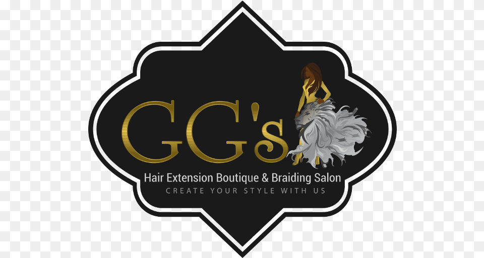 U2013 Hair Extension Boutique U0026 Braiding Salon Circle With Border, Logo, Book, Publication, Adult Free Transparent Png