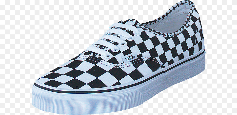 Ua Authentic Mix Checker Blackwhite Vans Shoes For Men 2019, Clothing, Footwear, Shoe, Sneaker Png
