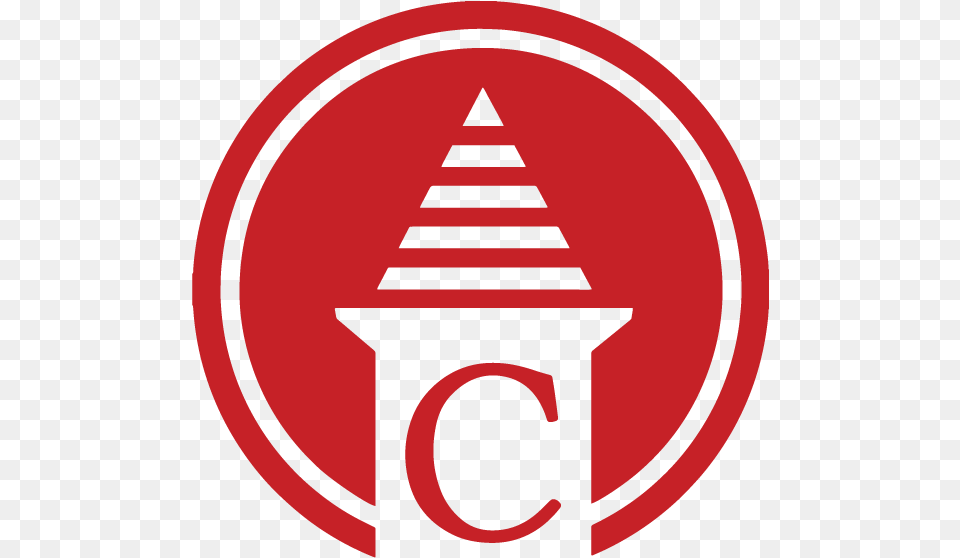 Ua Cossatot Logo University Of Arkansas Community Red Circle With Line Transparent Background, Sign, Symbol Png