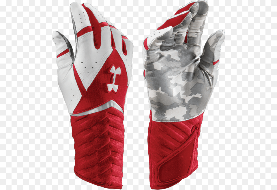 Ua Highlight Batting Gloves Under Armour Long Batting Gloves, Baseball, Baseball Glove, Clothing, Glove Free Png