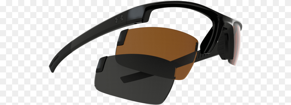 Ua Stride Switch Satinblk Brwnpolarizedlens Grypolarizedlens, Accessories, Glasses, Sunglasses, Goggles Png Image