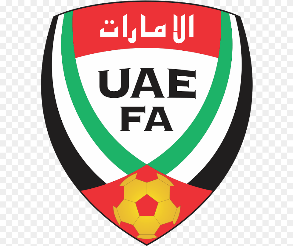 Uae Football Association Logo United Arab Emirates Football Association, Badge, Symbol Free Transparent Png