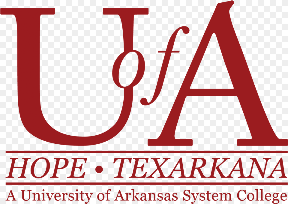Uaht Logo Red Community College Of Hope Texarkana, Text, Advertisement, Poster Png Image