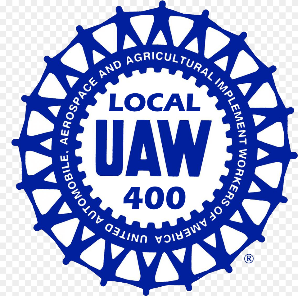 Uaw Local 400reflexblue2x2 United Automobile Workers Logo, Badge, Symbol Free Transparent Png
