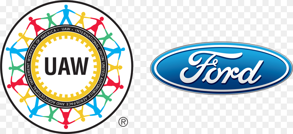 Uawford Uaw Ford Logo, Sticker, Badge, Symbol, License Plate Free Png