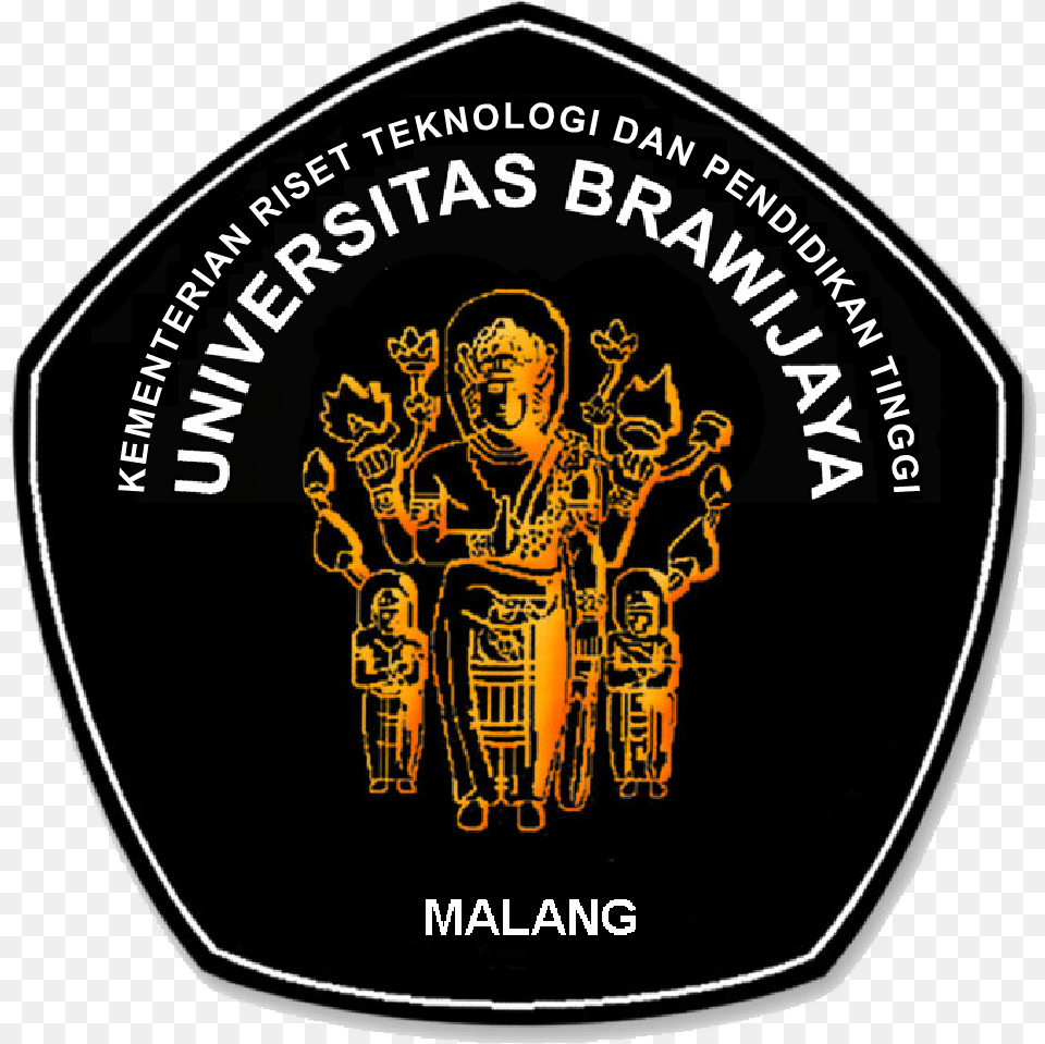 Ub Logo 4 Fisip Ub, Emblem, Symbol, Person, Badge Png Image