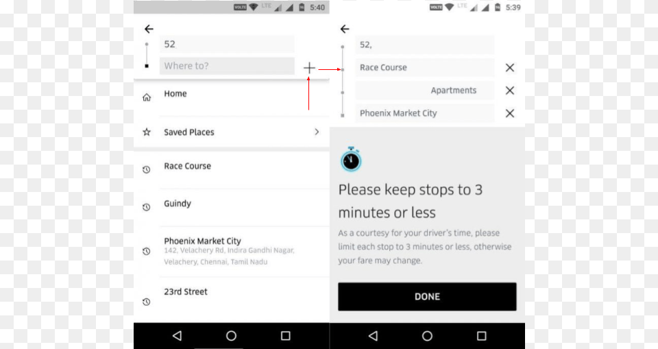 Uber Clone Add Stop On Uber, Page, Text Png Image