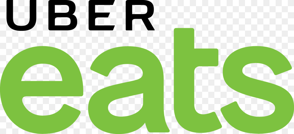 Uber Eats Logo Primary Black Matcha New Uber Eats Logo, Green, Symbol, Number, Text Free Png Download