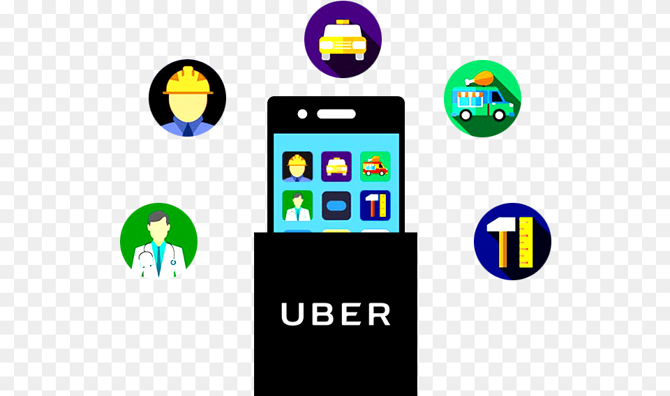 Uber Logo, Adult, Male, Man, Person Png Image