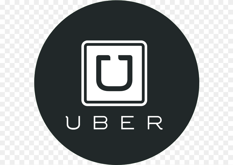 Uber Logo Gray Social Media Icons, Disk Free Transparent Png