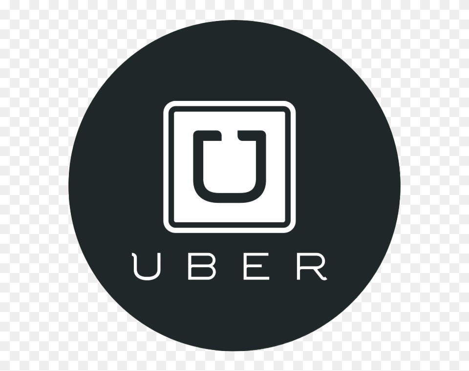 Uber Logo Instagram Icon Round Grey Free Transparent Png