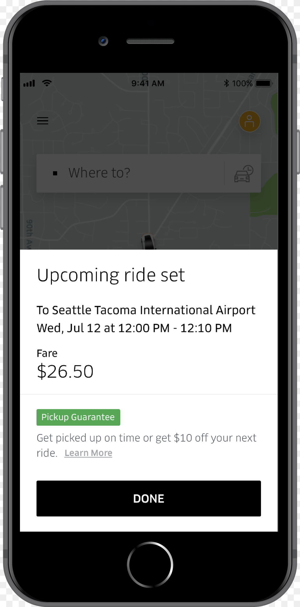 Uber Pickup Message, Electronics, Mobile Phone, Phone, Text Free Png