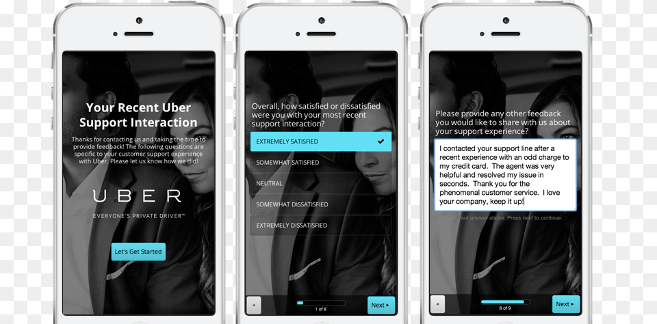 Uber Survey Email For Feedback Iphone, Electronics, Phone, Mobile Phone, Adult Free Png Download