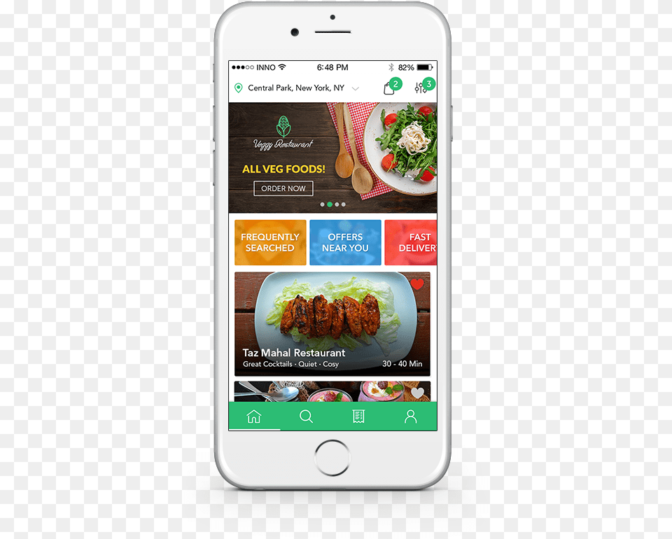 Ubereats Like Food Delivery App For Your Business Much Does It Cost To Develop A Food Delivery, Electronics, Mobile Phone, Phone, Cutlery Free Transparent Png