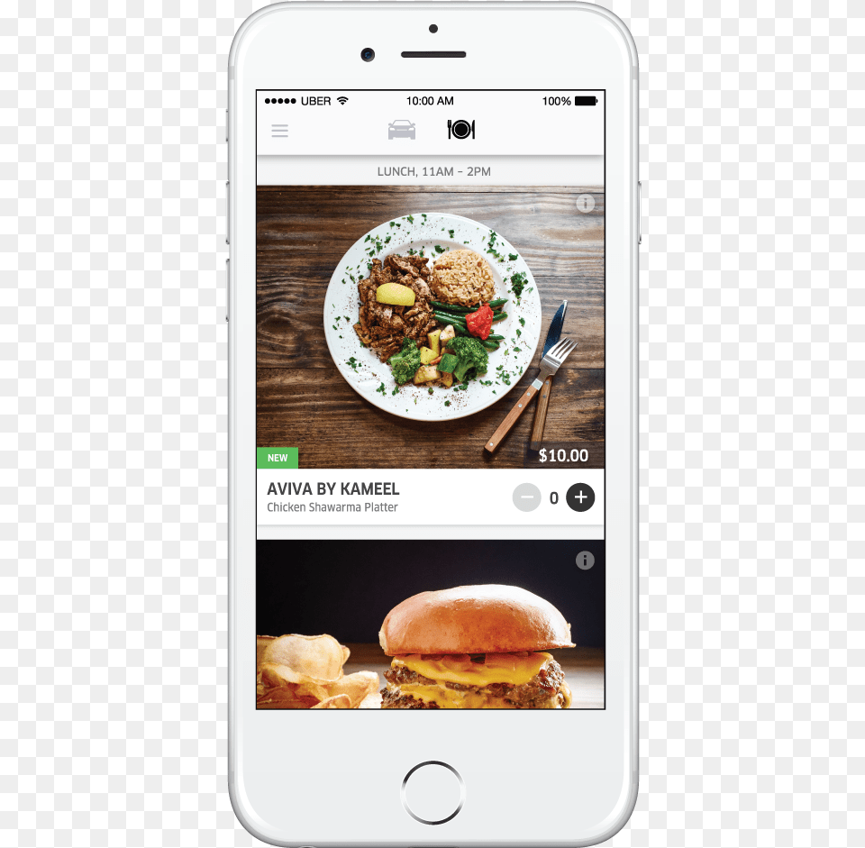 Ubereats Promo Code Uber Eat App Interface, Burger, Food, Lunch, Meal Png Image