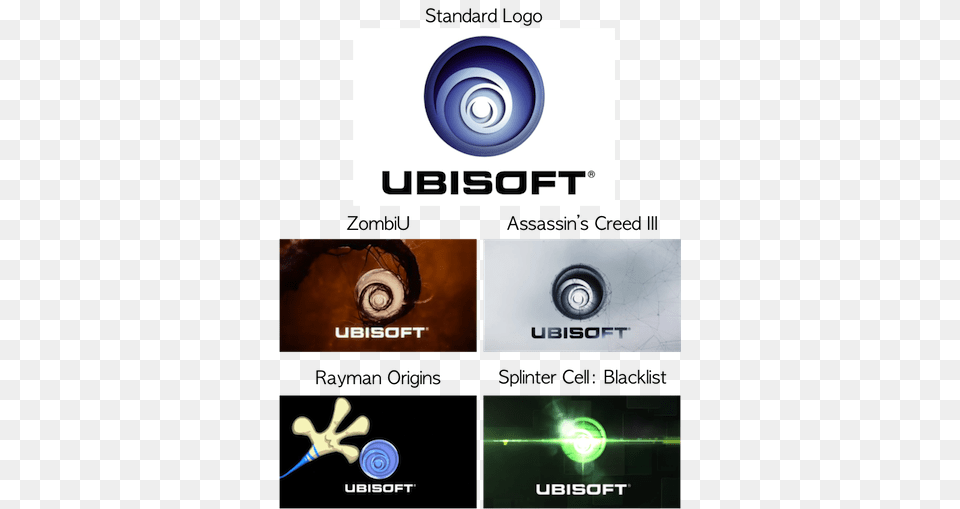 Ubisoft New And Old Logo, Light Png Image