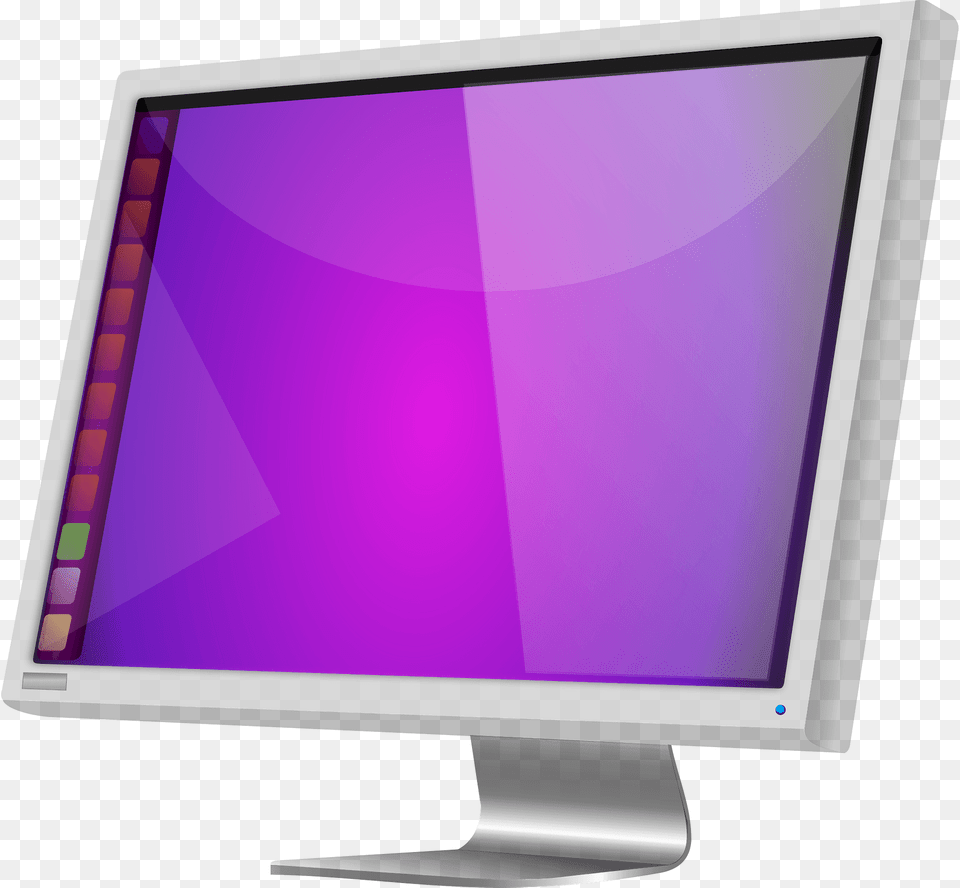 Ubuntu Lcd Clipart, Computer Hardware, Electronics, Hardware, Monitor Free Png