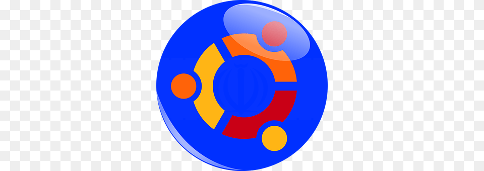 Ubuntu Logo 8648, Sphere, Disk, Water Png