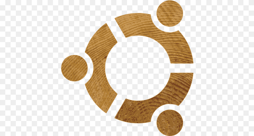 Ubuntu Logo Linux Public Logo Linux Ubuntu, Wood, Bronze, Animal, Fish Png Image