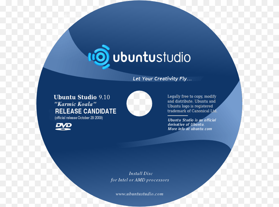 Ubuntu Studio, Disk, Dvd Free Png