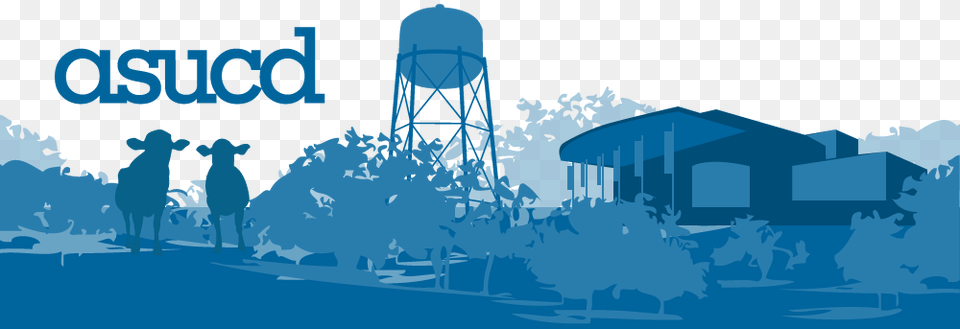 Uc Davis Water Tower, Water Tower, Architecture, Building, Sheep Free Png