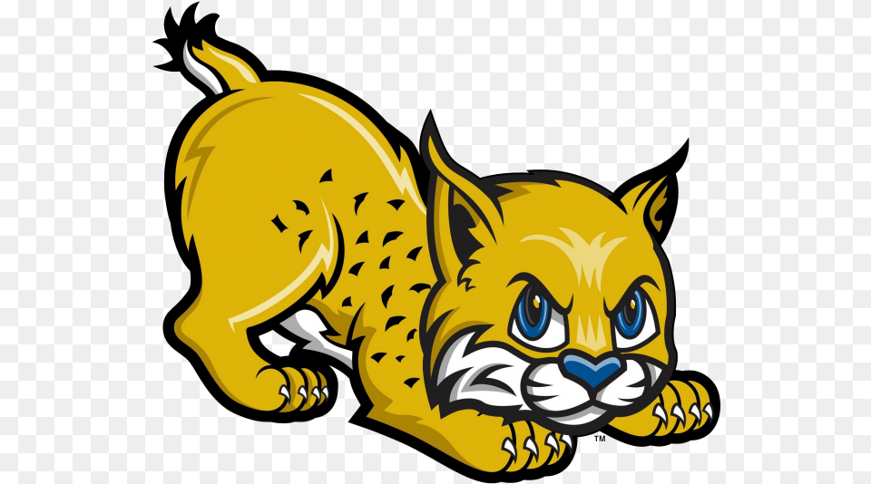 Uc Merced Golden Bobcats Men S Basketball Clip Art Bobcat Clipart, Animal, Mammal Free Png