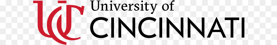 Uc Secondary Logo Horizontal University Of Cincinnati Logo, Text Free Png Download
