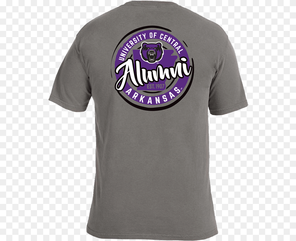 Uca Alumni Circle State Comfort Color Tee T Shirt Alumni Design, Clothing, T-shirt Free Transparent Png