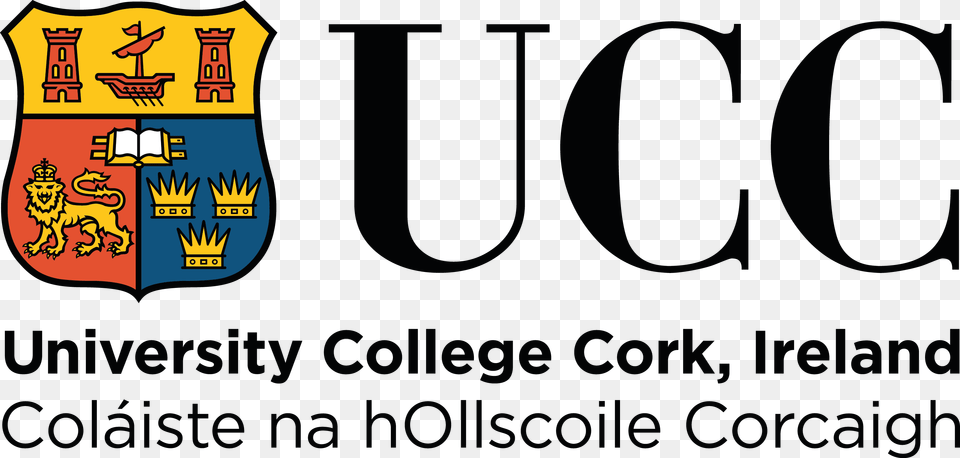 Ucc Logo University College Cork Ucc University College Cork Ireland Logo, Text, Symbol Free Png
