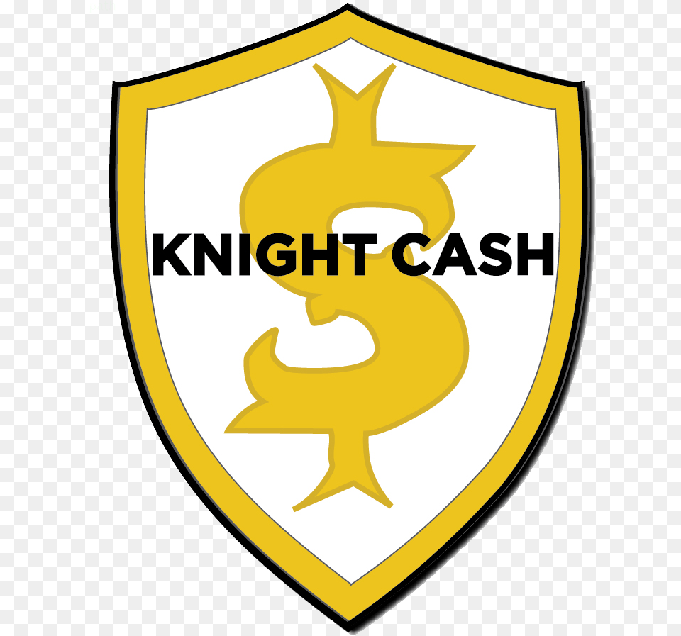 Ucf Knights Logo Ucf Knight Cash Logo Ucf Knights Football, Armor, Shield Free Png Download