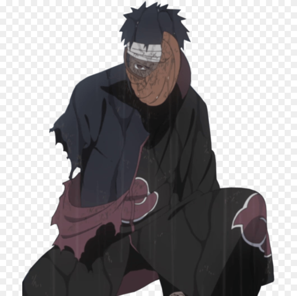 Uchiha Obito Orange Mask Art, Adult, Male, Man, Person Png