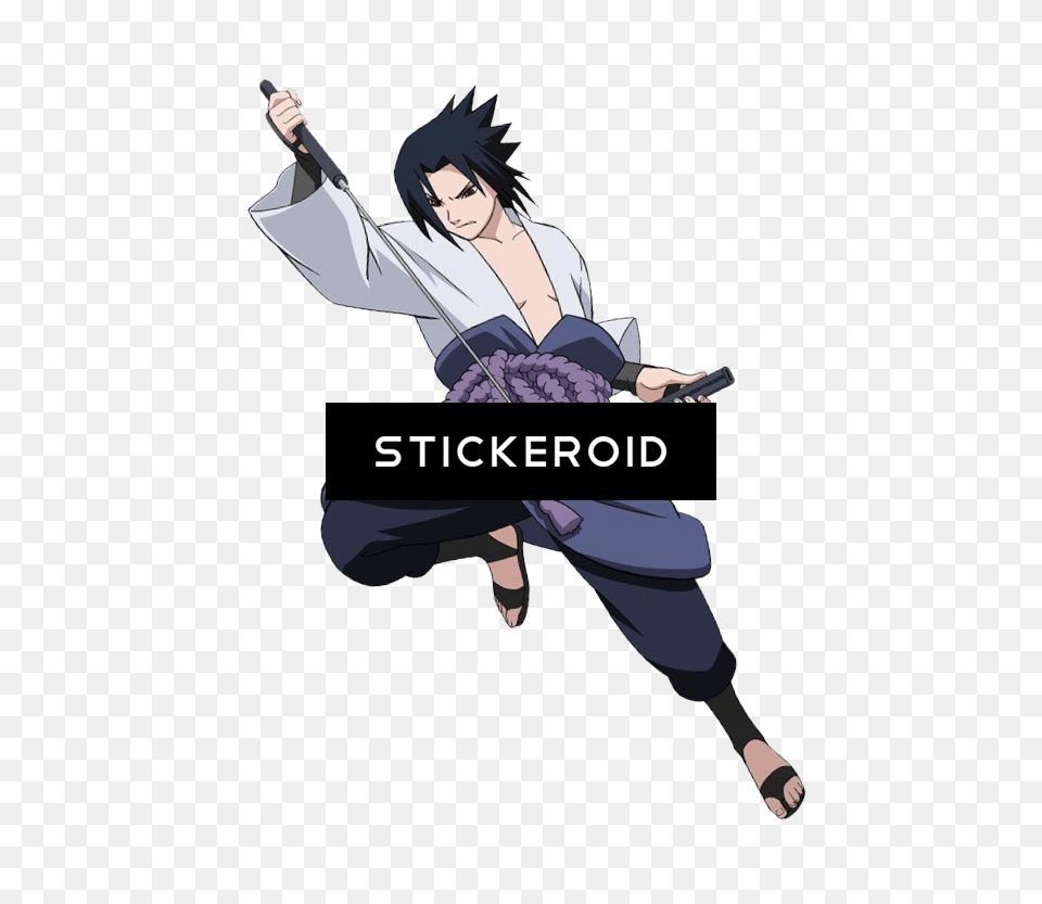 Uchiha Sasuke Clipart, Book, Publication, Comics, Adult Png