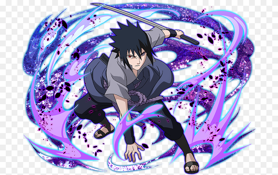 Uchiha Sasuke Naruto Image Zerochan Anime Sasuke Uchiha Naruto Blazing, Person, Book, Comics, Publication Free Png