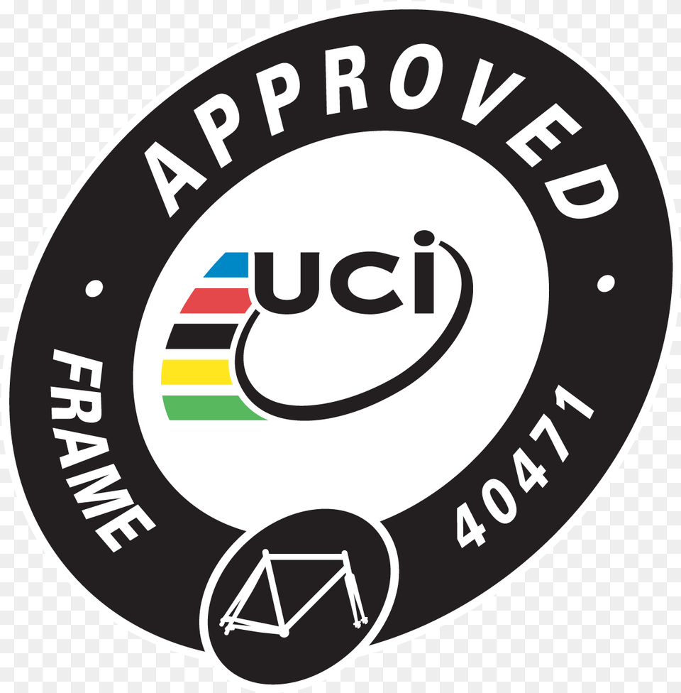 Uci Approved Frames, Logo, Badge, Symbol, Disk Free Png Download