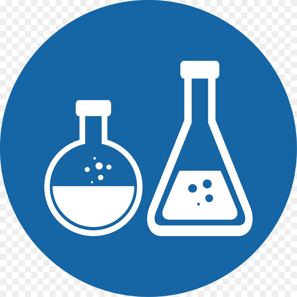 Uci Green Lab Round Bottom Flask And Flask Logo Blue Business Icon, Disk Png