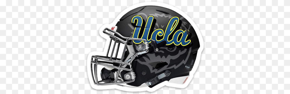 Ucla Bruins Football Helmet Logo Ucla, American Football, Sport, Football Helmet, Person Free Transparent Png