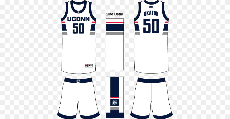 Uconn Basketball Home Uconn Basketball Jersey 2018, Clothing, Shirt, Shorts, Person Free Transparent Png