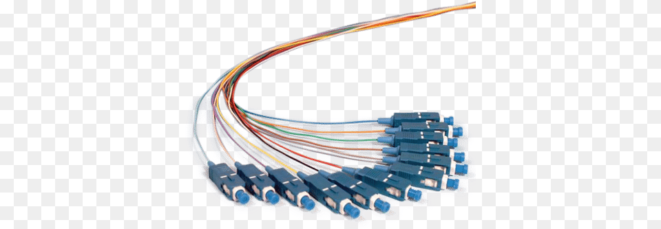 Uconx 12 Fiber Sc Pigtail Storage Cable Png