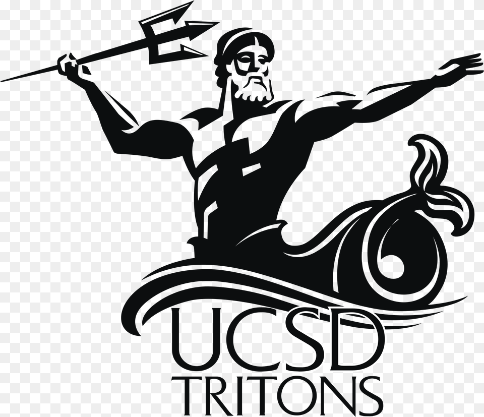 Ucsd Tritons Logo Uc San Diego Tritons Logo, People, Person Free Transparent Png