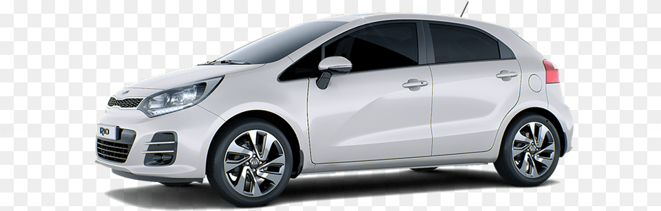 Ud Kia Rio 5 Door White Car, Vehicle, Transportation, Sedan Free Transparent Png