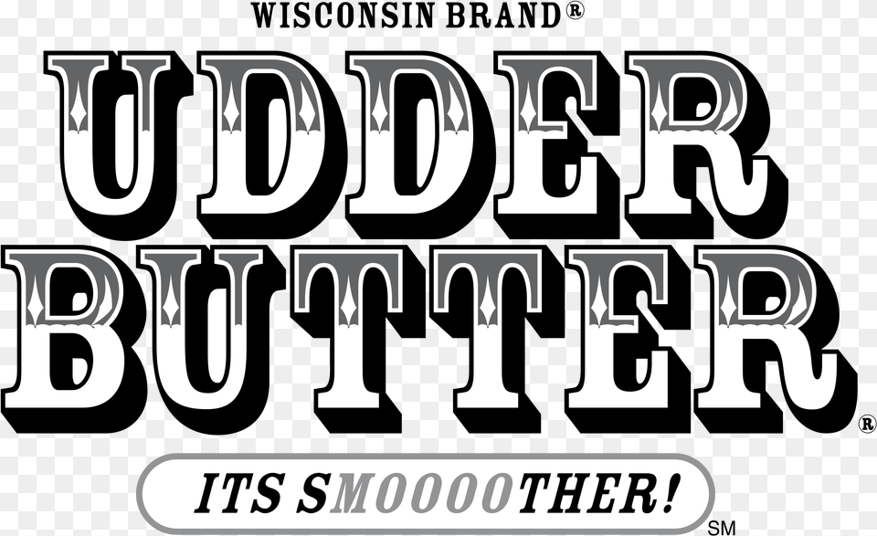 Udder Butter Logo Transparent Calligraphy, Text, Alphabet Png