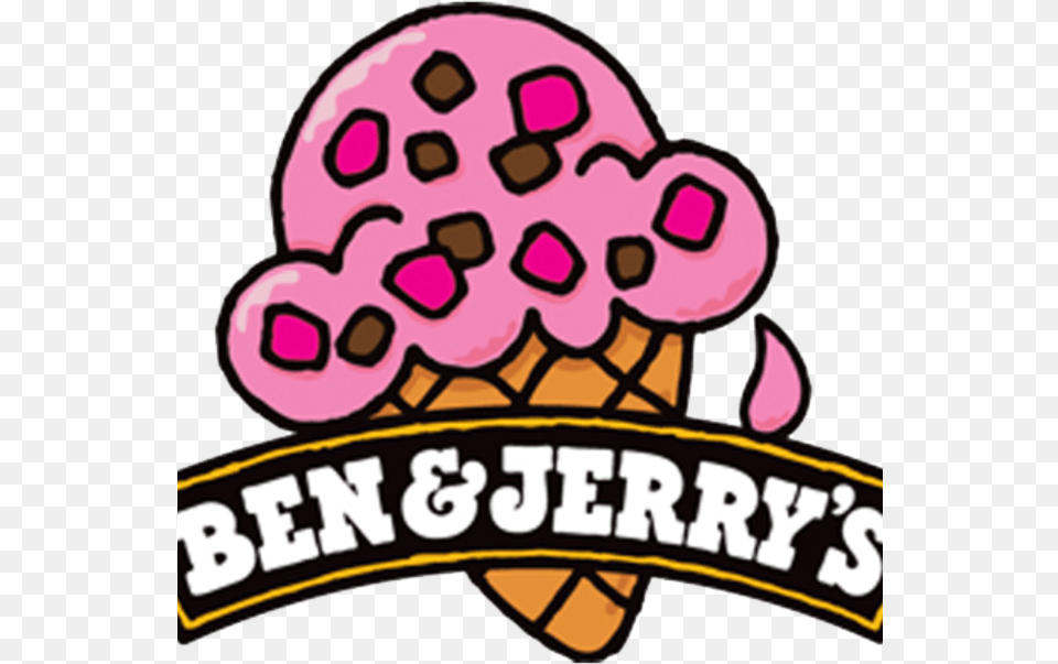 Udder Ventures Llc Dba Ben Amp Jerry S Ice Cream Ben And Jerry39s Logo, Dessert, Food, Ice Cream, Animal Free Png
