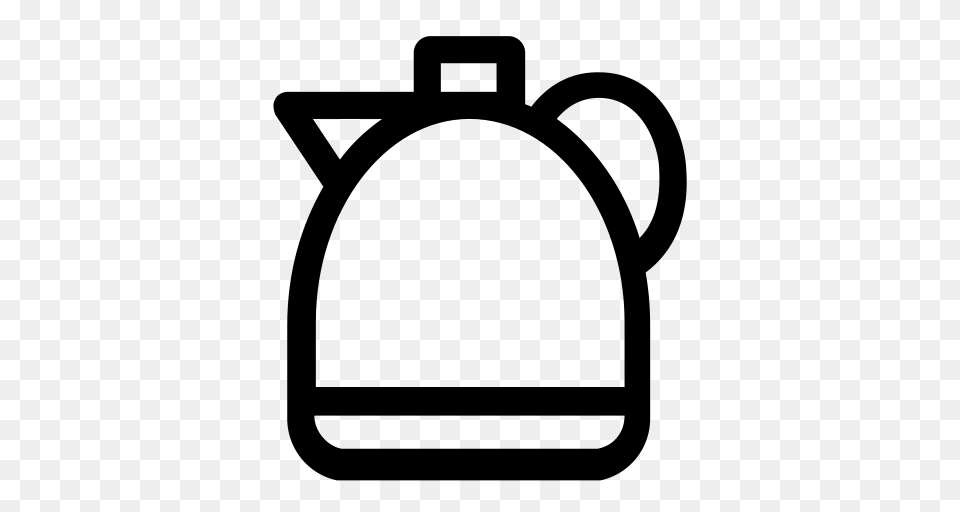 Uddicon Electric Kettle Kettle Icon With And Vector Format, Gray Free Png