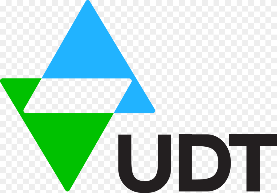 Udt United Data Technologies Logo, Triangle Png Image