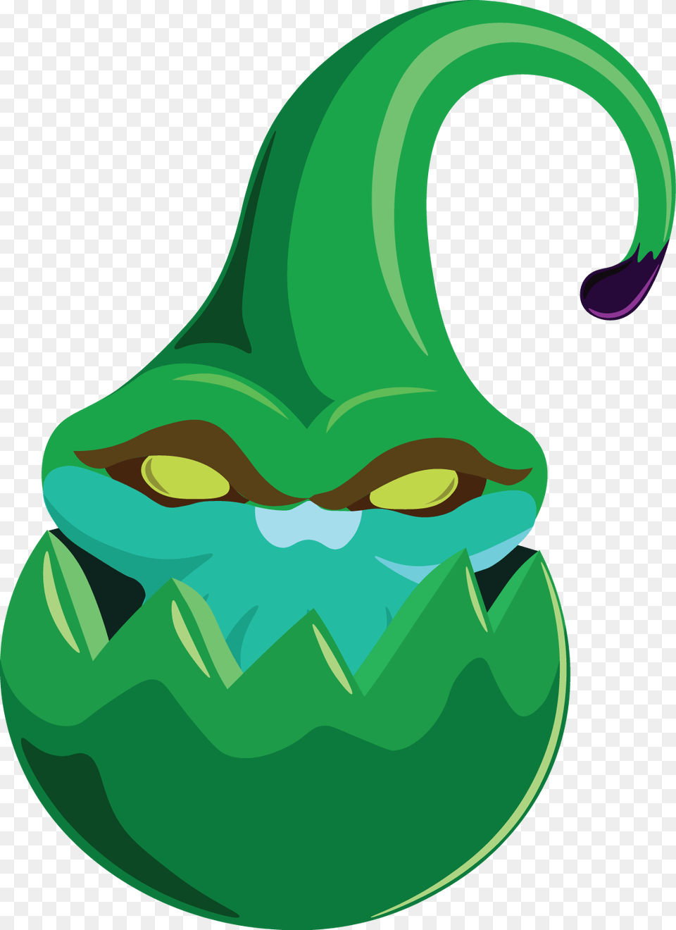 Udyr Zac Zac Emoji League Of Legends, Green, Food, Gourd, Plant Png
