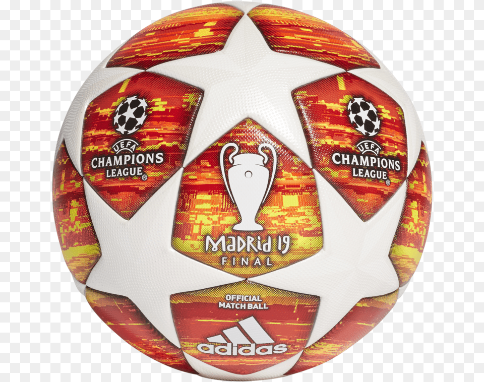 Uefa Champions League Finale 2019 Madrid Official Match Champions League Ball 2018, Football, Soccer, Soccer Ball, Sport Free Png Download