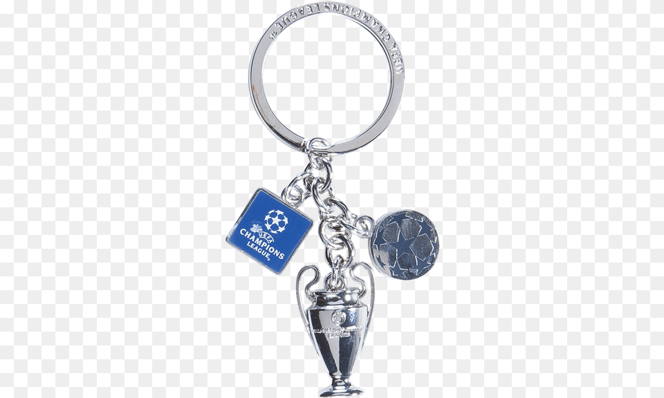 Uefa Champions League Trophy Keyring, Accessories, Jewelry, Locket, Pendant Png Image