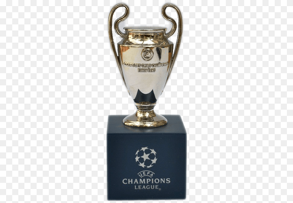 Uefa Champions League Trophy Photo Uefa Champions League, Bottle, Cosmetics, Perfume Free Transparent Png