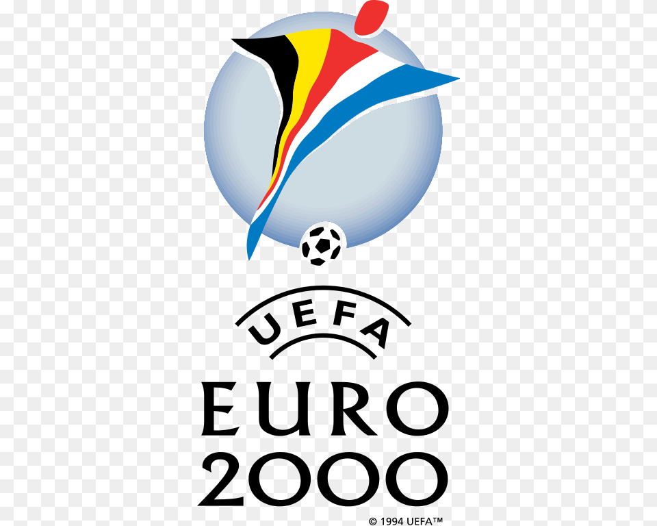 Uefa Euro 2000 Logo, Advertisement, Poster, Animal, Fish Free Png Download