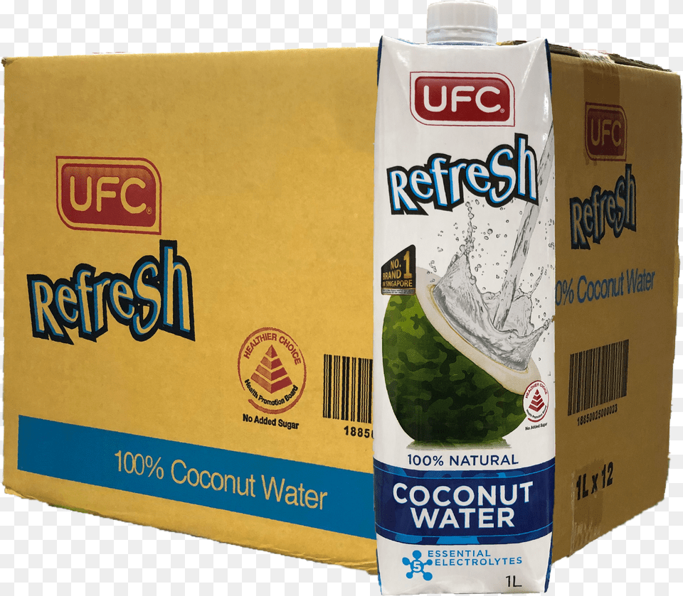 Ufc 100 Natural Coconut Juicetitle Ufc 100 Natural Carton Free Png Download